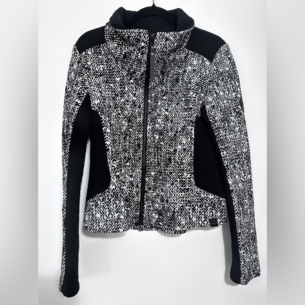 Tonia Debellis Women's Black and White full zip Jacket